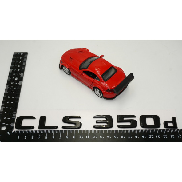 CLS 350d Bagaj Parlak Siyah ABS 3M 3D Yazı Logo - Resim 5