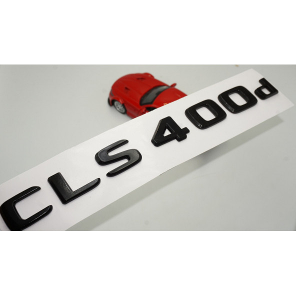 CLS 400d Bagaj Parlak Siyah ABS 3M 3D Yazı Logo