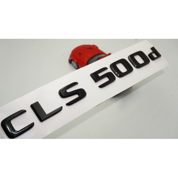 CLS 500d Bagaj Parlak Siyah ABS 3M 3D Yazı Logo