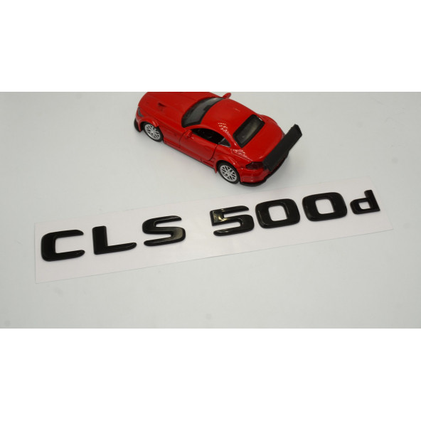 CLS 500d Bagaj Parlak Siyah ABS 3M 3D Yazı Logo - 2