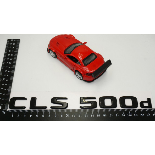CLS 500d Bagaj Parlak Siyah ABS 3M 3D Yazı Logo - 5