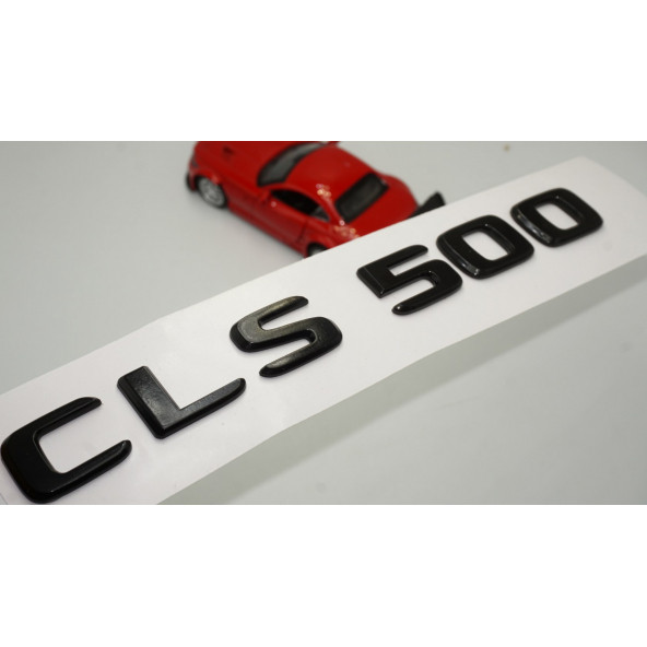 CLS 500 Bagaj Parlak Siyah ABS 3M 3D Yazı Logo