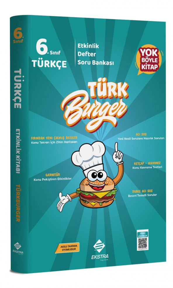 Ekstra 6.Sınıf Türkçe Türkburger Soru Bankası