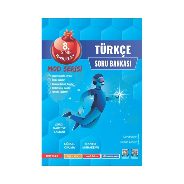 Nartest 8. Sınıf Mod Türkçe Soru Bankası