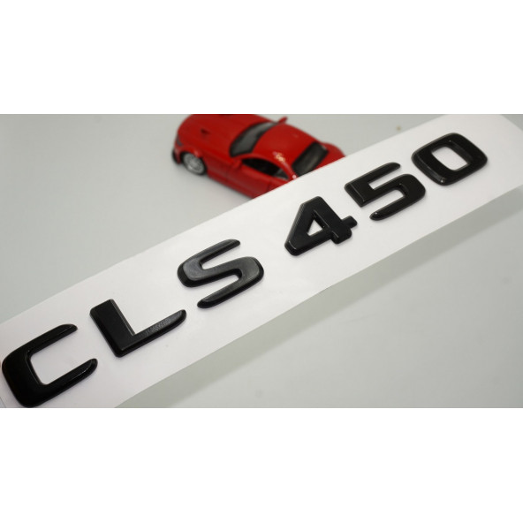 CLS 450 Bagaj Parlak Siyah ABS 3M 3D Yazı Logo