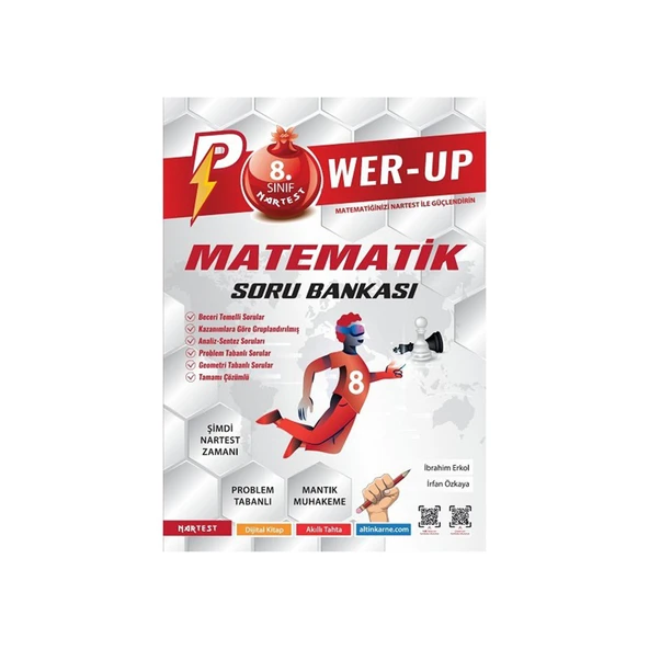 Nartest 8. Sınıf Power-Up Matematik Soru Bankası