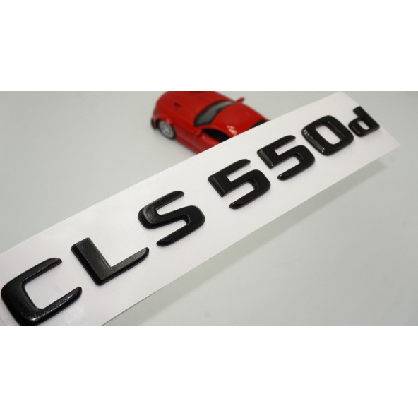 CLS 550d Bagaj Parlak Siyah ABS 3M 3D Yazı Logo