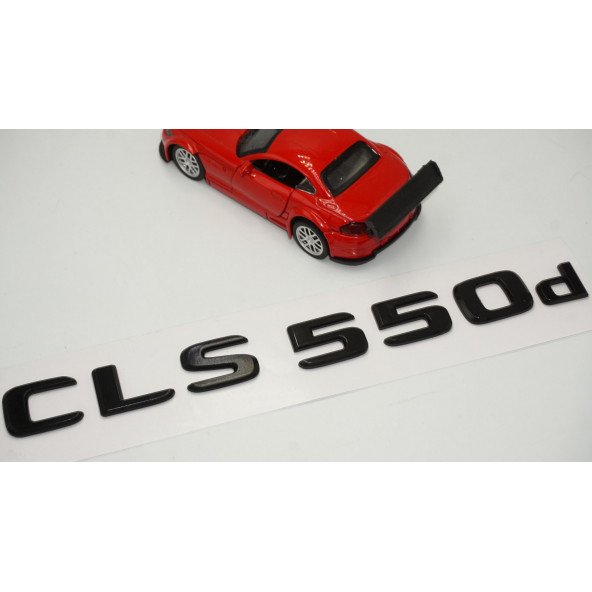 CLS 550d Bagaj Parlak Siyah ABS 3M 3D Yazı Logo - Resim 3