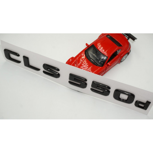CLS 550d Bagaj Parlak Siyah ABS 3M 3D Yazı Logo - Resim 4