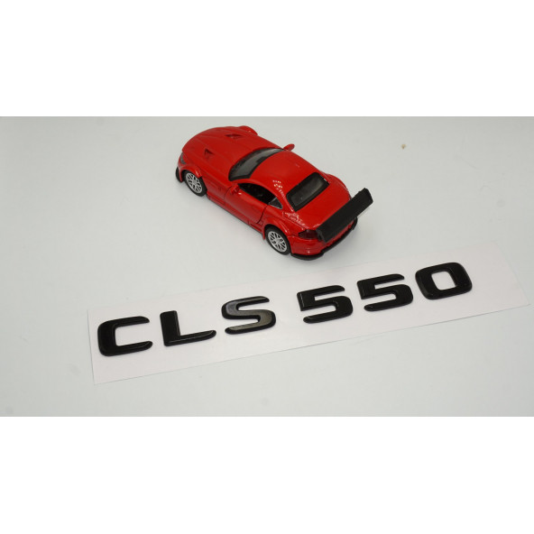 CLS 550 Bagaj Parlak Siyah ABS 3M 3D Yazı Logo - 2