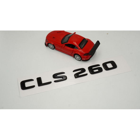 CLS 260 Bagaj Parlak Siyah ABS 3M 3D Yazı Logo - 2