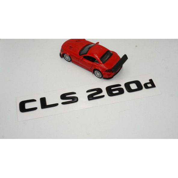 CLS 260d Bagaj Parlak Siyah ABS 3M 3D Yazı Logo - Resim 2