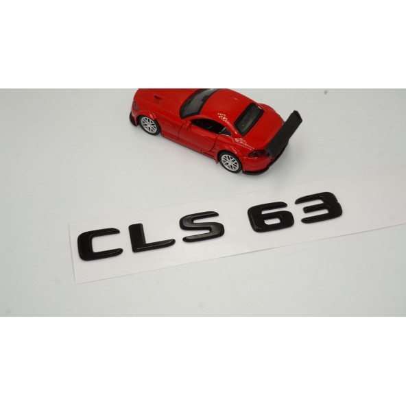 CLS 63 Bagaj Parlak Siyah ABS 3M 3D Yazı Logo - 2