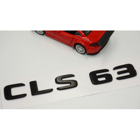 CLS 63 Bagaj Parlak Siyah ABS 3M 3D Yazı Logo - 3