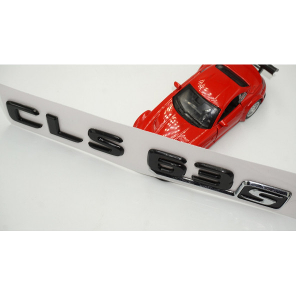CLS 63S Bagaj Parlak Siyah ABS 3M 3D Yazı Logo - Resim 4