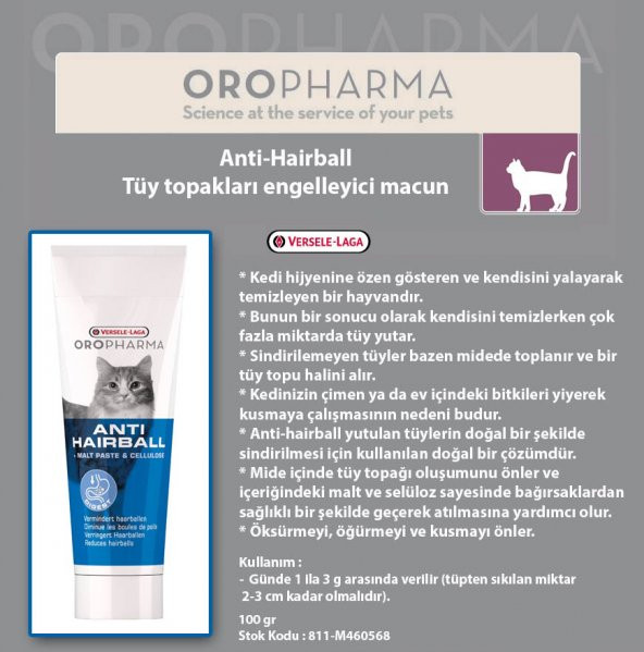 Kedi Tüy Topağı Önleyici Anti - Hairball (Lisinya) - 3