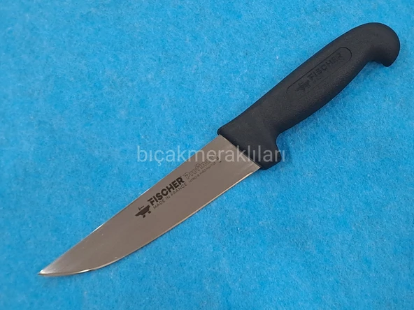 Fischer 1010 17cm Kasap Bıçağı, Siyah