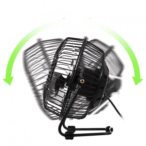 Blic Metal Usb Mini Fan Pembe - 3