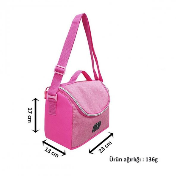 Termo Termal Termos Beslenme Çantası 5 Litre Pembe - 2