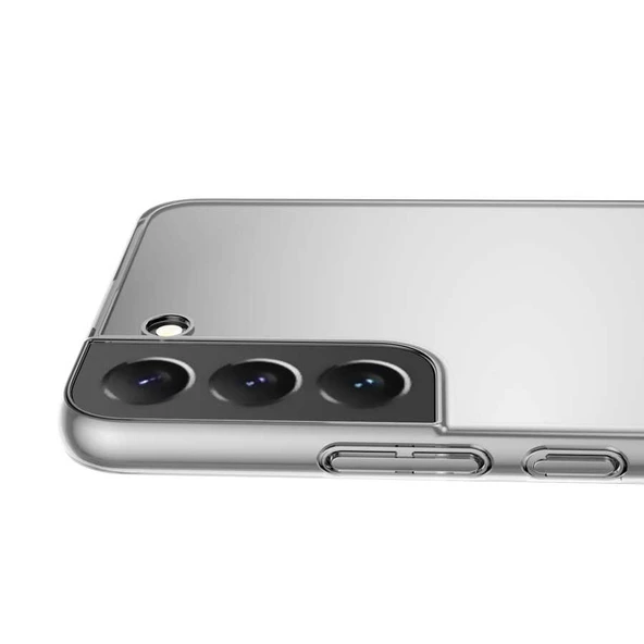 Galaxy S22 Plus Kılıf Zore Vonn Şeffaf Sert Silikon Kılıf - 3