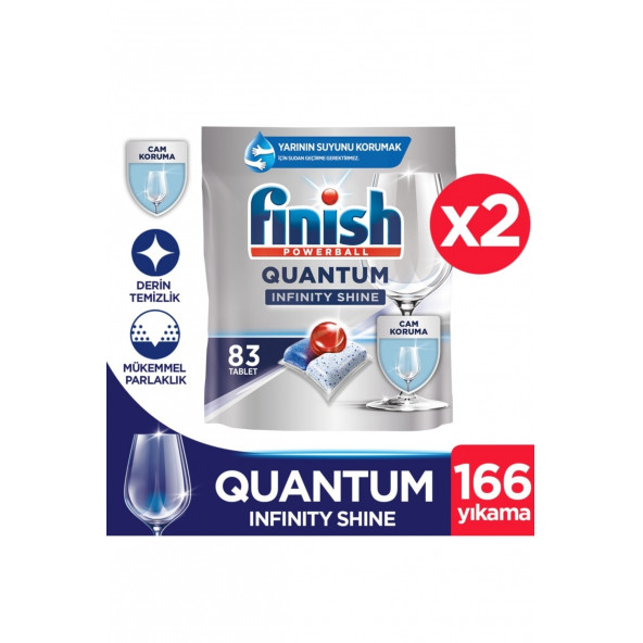 Finish Quantum Infinity Shine 166 Tablet (83x2) - 1