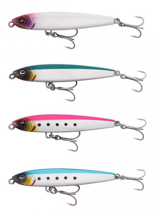 Savage Gear Jig Pencil Micro Z 4.9 cm 10 gr Holo Blue - Resim 2