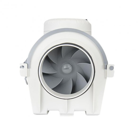 TD Evo 100 Reb-1 Hız Anahtarlı 210 m3/h Soler Palau Kademeli Yuvarlak Havalandırma Fanı - 2