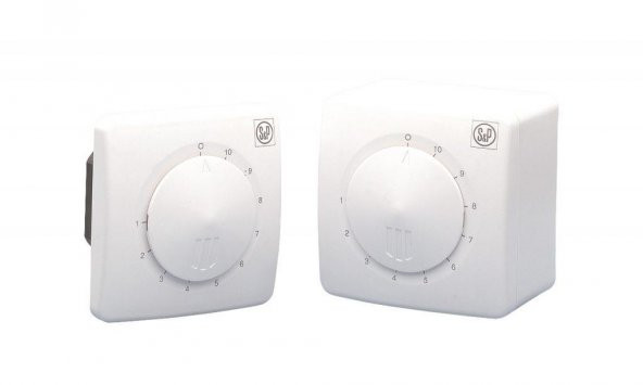 TD Evo 100 Reb-1 Hız Anahtarlı 210 m3/h Soler Palau Kademeli Yuvarlak Havalandırma Fanı - 6