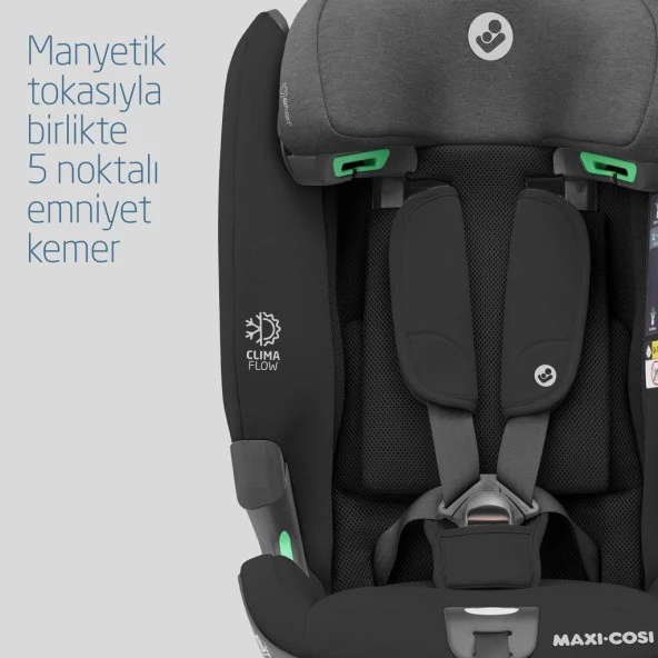 Maxi-Cosi Titan Pro I-Size ADAC'lı 9-36 Kg Çocuk Oto Koltuğu Authentic Black - 10
