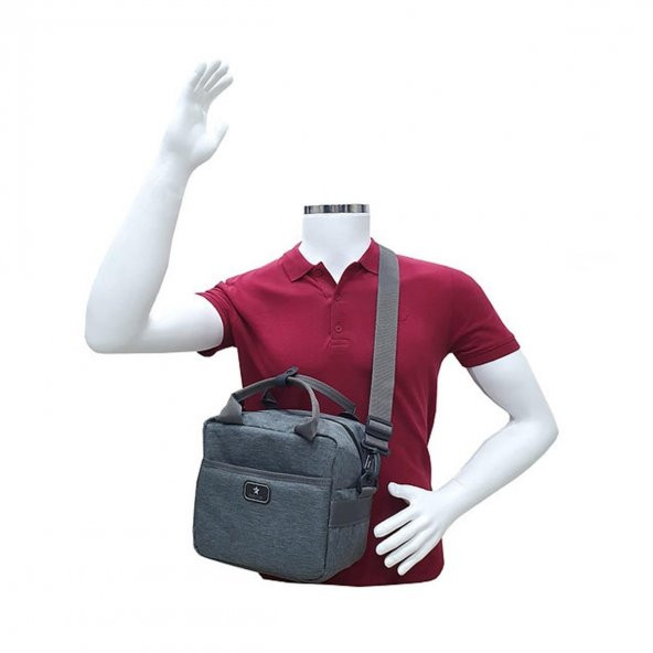 Termo Termal Kol Çantası 8 Litre Termos Çanta Buzluk Gri - 7