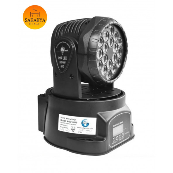 18RGB 18x3 Watt RGB Beam Robot Işık - 4