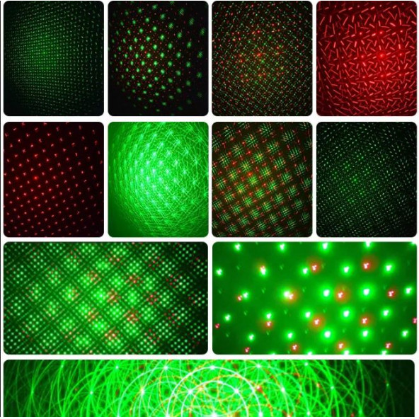 Mini Lazer Işık Disko Yeşil Lazer Projektör Lazer Show Cihazı