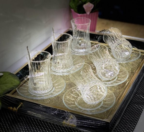 Paşabahçe Elysia 12 Parça 6 Kişilik Çay Seti (42901-54731) - 2