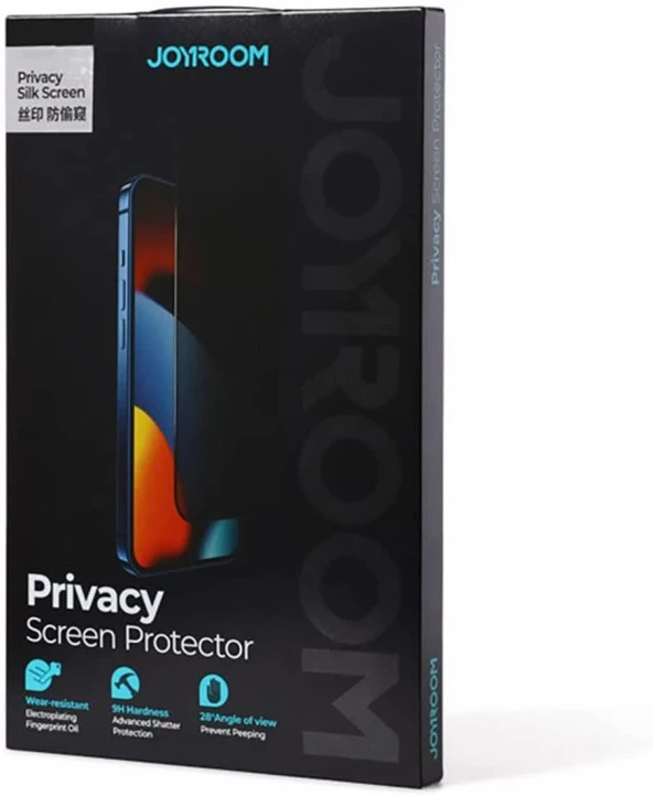 Joyroom İphone 14 Pro Max Hayalet-Privacy Cam Ekran Koruyucu