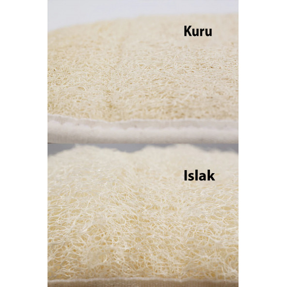 Doğal Kabak Lifi Kesesi Banyo Eldiveni Duş Kesesi - 3