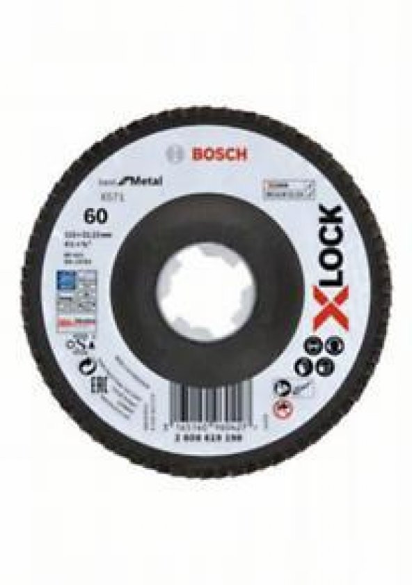 Bosch X-Lock 115 MM Zımpara 60 Kum 2.608.619.198