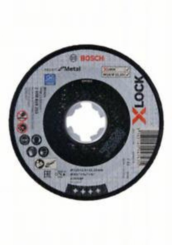 Bosch X-Lock Expert Metal 115x2.5 MM 2.608.619.253