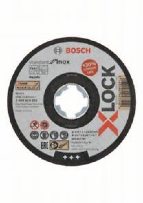 Bosch X-Lock Standart Metal Kesici 115x1 MM 2.608.619.261