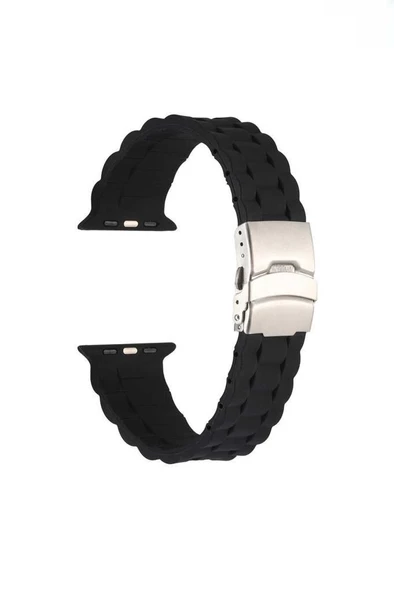 Apple Watch Ultra 49mm Renkli KRD-72 Silikon Strap Kayış - 5