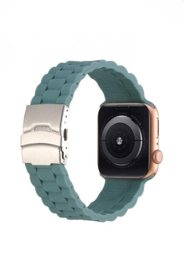 Apple Watch Ultra 49mm Renkli ​​​​KRD-72 Silikon Strap Kayış