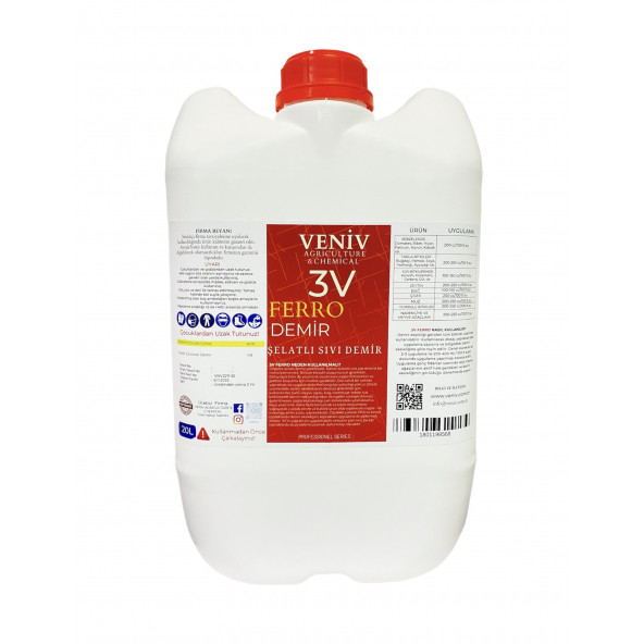 Veniv 3V Ferro Demir 20 Lt