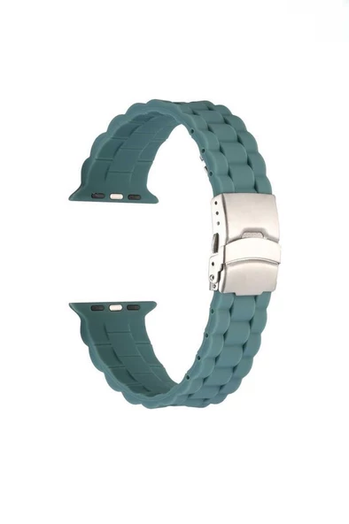 Apple Watch Ultra 49mm Renkli ​​​​KRD-72 Silikon Strap Kayış - 10