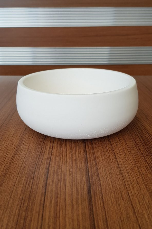 adresiburası  Beton Kase Model  Kaktüs ve Çiçek Saksısı - 3