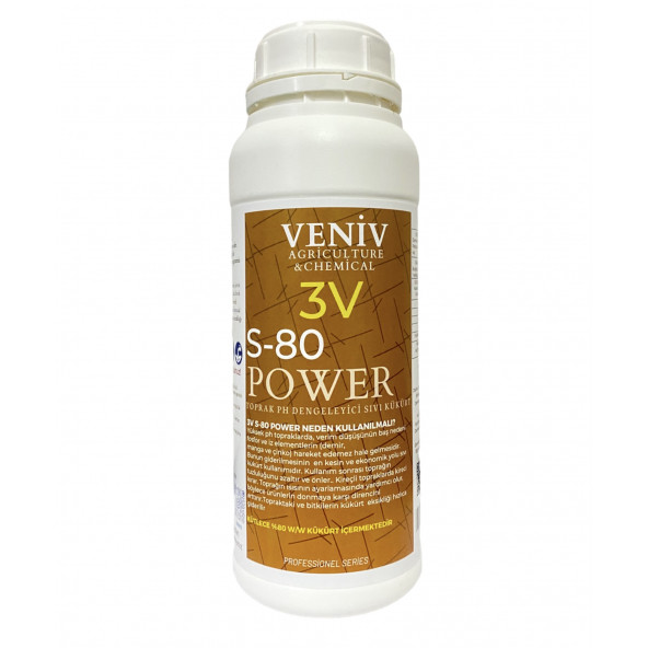 Veniv 3V S-80 Power 1 Lt -Elementel Sıvı Kükürt