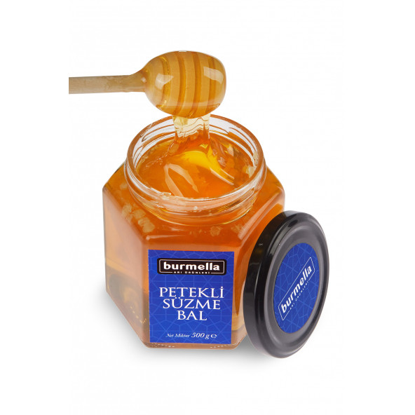 BURMELLA ÖZEL SEÇİM PETEKLİ SÜZME BAL 500g - 4