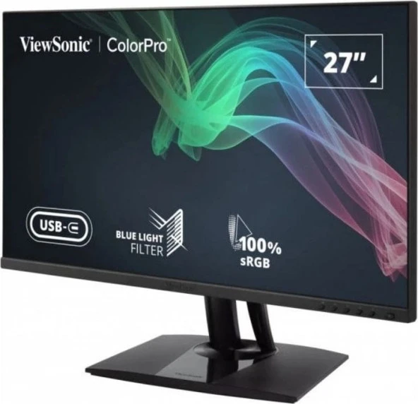 VIEWSONIC VP2756-2K 27” IPS  2K QHD Pantone Onaylı Fotoğraf Prodüksiyon Tasarım Monitörü