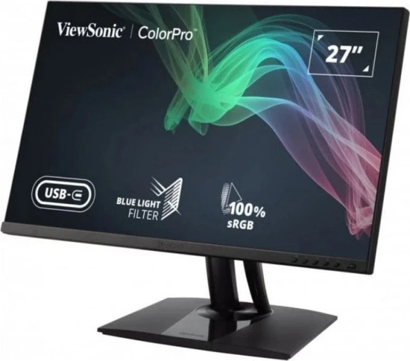 VIEWSONIC VP2756-2K 27” IPS  2K QHD Pantone Onaylı Fotoğraf Prodüksiyon Tasarım Monitörü - 5