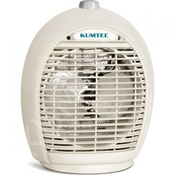 KUMTEL LX-6331 2000 W FANLI ISITICI KREM