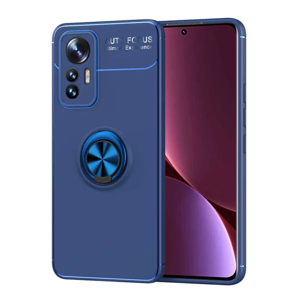 Xiaomi Mi 12 Lite Kılıf Zore Ravel Yüzüklü Silikon Kılıf - 3