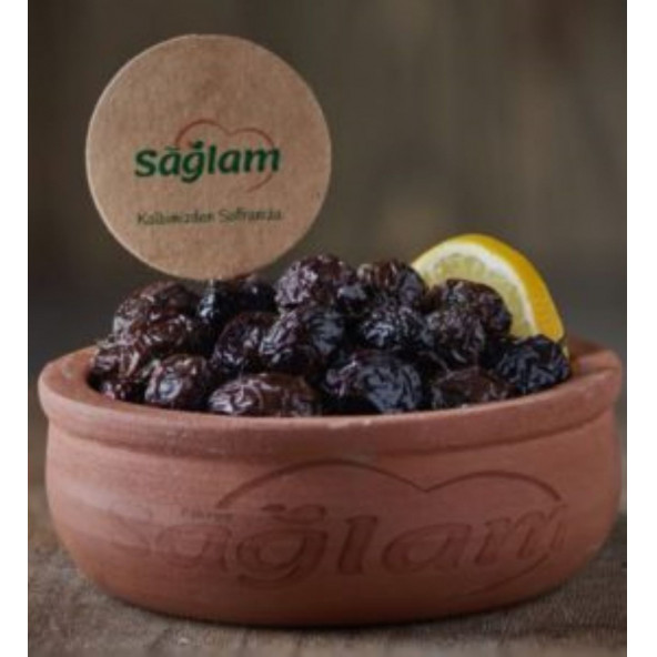 Sağlam Özel Dalından Sele Orta Siyah Zeytin 500 gr